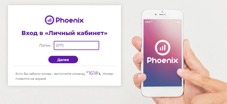 Оператор Феникс ДНР — вход в личный кабинет